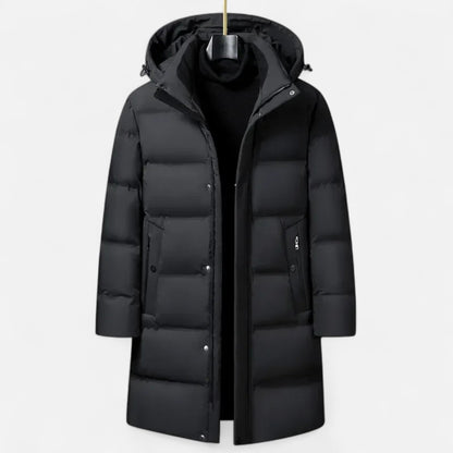 Heren Winter Parka – Warme Lange Jas Heren Winter Waterafstotend Winddicht