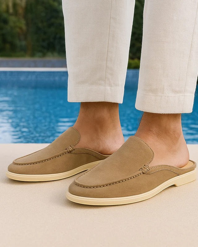 Heren Suède Instappers Casual Schoenen Comfortabele Slip-On Loafers