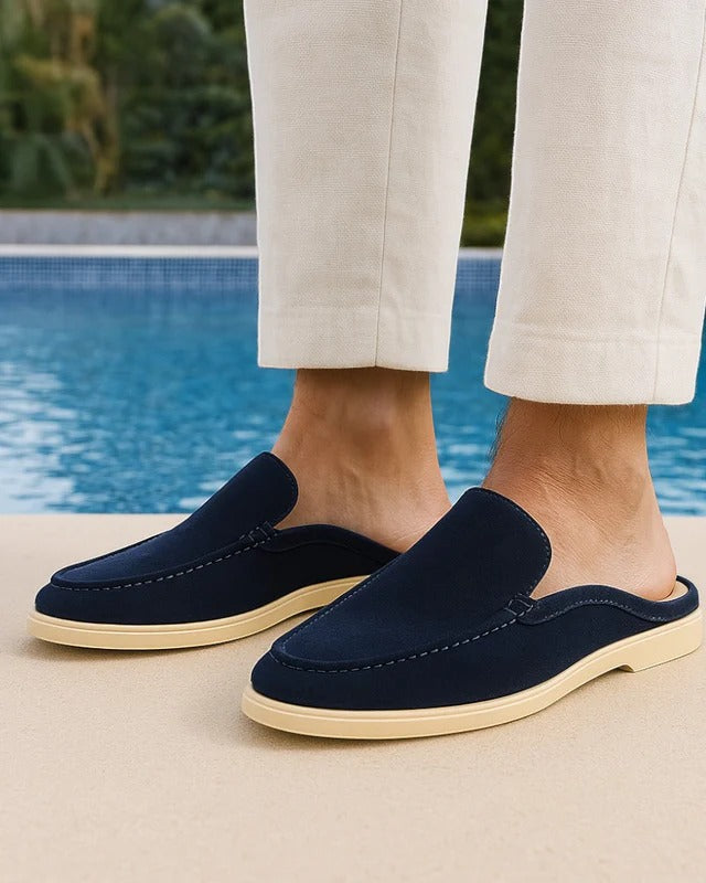 Heren Suède Instappers Casual Schoenen Comfortabele Slip-On Loafers