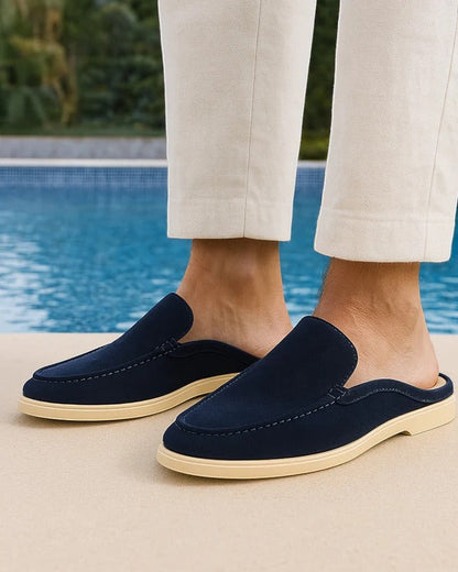 Heren Suède Instappers Casual Schoenen Comfortabele Slip-On Loafers
