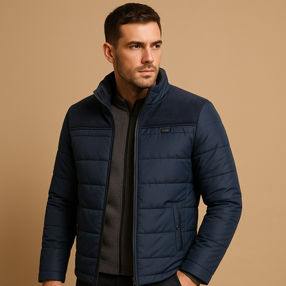 Thijs Fleece Jas – Warmte en gemak in een moderne jas
