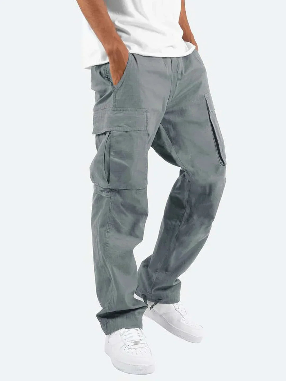 Heren Cargo Broek – Relaxed Fit Comfort