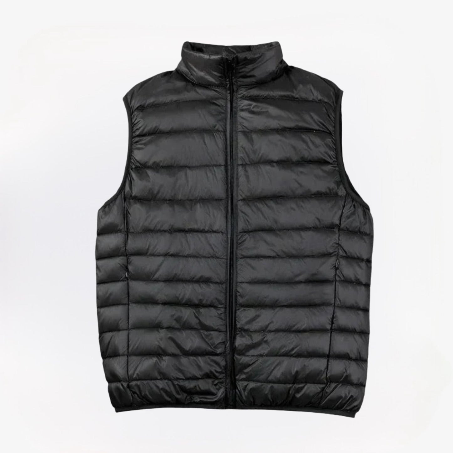 Heren Bodywarmer Gewatteerd Gilet met Rits Casual Heren